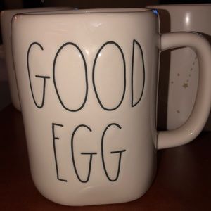 Rae Dunn “Good Egg / Bad Egg” Ceramic Mug